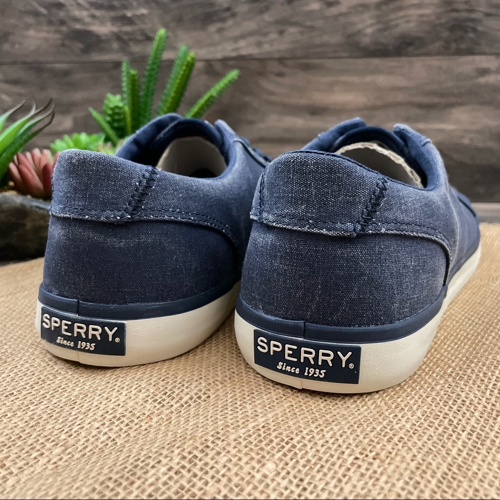 NIB Sperry Top Sider Mainsail LTT Canvas Sneakers - Picture 8 of 12